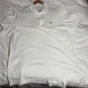 Lacoste White Polo Shirt